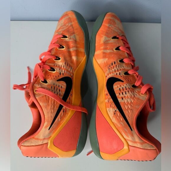 Nike Kobe 9 Bright Mango (Orange) 646701 880 Mens Size 11.5 RARE - Picture 5 of 10